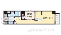 シャルム祇園三条間取り図面