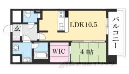 ラトゥール二条御所南間取り図面