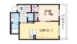 シャーメゾンＭＩＳＨＡ間取り図面