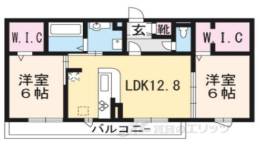 Ｂｅｌｌｅｚｚａ大津京間取り図面