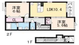 カーザミアⅥ間取り図面