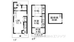 貸家間取り図面