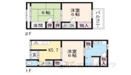 貸家間取り図面