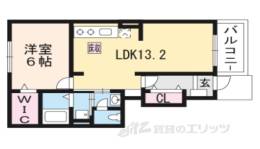 アヴェニール　アイ２間取り図面