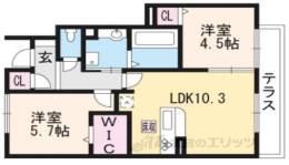 ガーデンライラック間取り図面