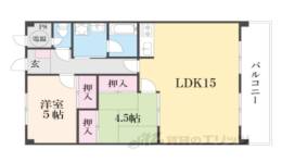 コーポ喜多田間取り図面