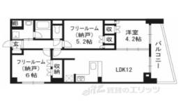 リソシエ京都河原町エクス間取り図面