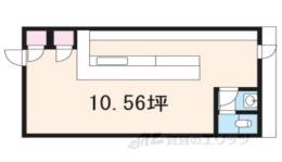西京極大門町店舗間取り図面