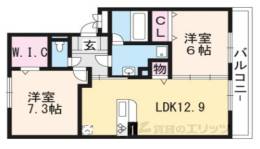 ＤＡＮＲＡＮ２間取り図面
