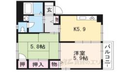 コーポオルレアンＢ棟間取り図面