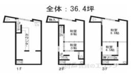 加茂八ビル(テナント)間取り図面