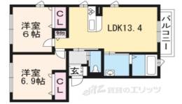 ピュアシャルム間取り図面