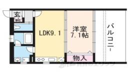 グレースろうじ間取り図面