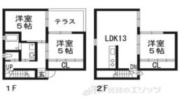 貸家間取り図面