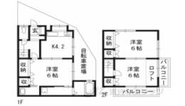 貸家間取り図面