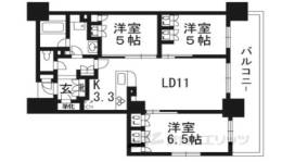 ジ・アーバネックス京都河原町プレイズ間取り図面