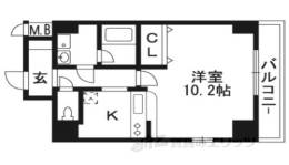 アリュール御池間取り図面