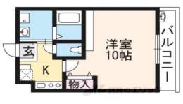 GLADVIS KURAMAGUCHI間取り図面