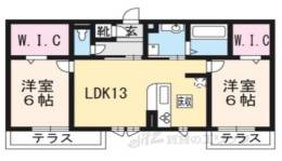 Ｏｔｔ’ｓ和２間取り図面