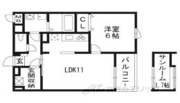 Ｒｅｓｉｄｅｎｃｅ槇島間取り図面