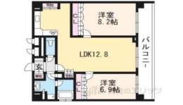リーガル京都御所西２間取り図面