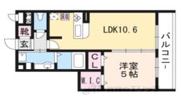 セジュールニューパークヒル間取り図面