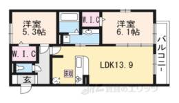 セジュールニューパークヒル間取り図面
