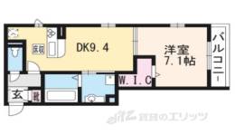ラ・セゾン嵐山間取り図面