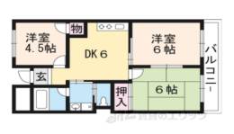 アゼリア岡間取り図面