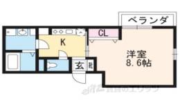 ナイスデイズ鞍馬口間取り図面