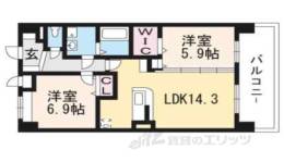 ディアコート中臣間取り図面