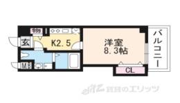 フレグランスヴィレッジ京田辺２間取り図面