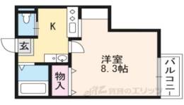 ルミノール西陣間取り図面