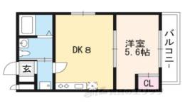 Ｒｅｓｉｄｅｎｃｅ西小路小米町間取り図面
