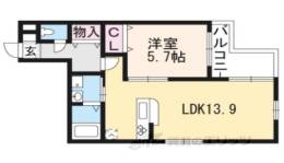 WEST VALLEY KYOTO馬堀間取り図面