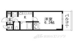 プレサンス京都駅前千都間取り図面
