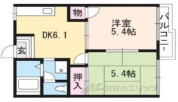 タウニィほととぎす亀岡間取り図面