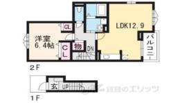 ジュネビーブ１間取り図面