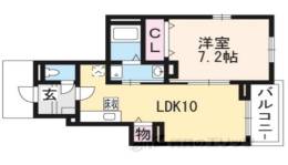 ジュネビーブ１間取り図面