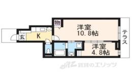 ジュネビーブ２間取り図面