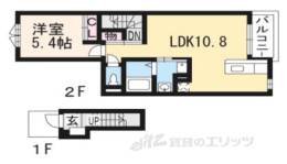 ジュネビーブ２間取り図面