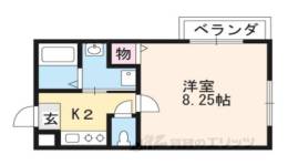 アヴニール京都墨染間取り図面