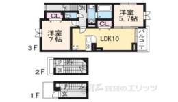 サンタ・ピーク間取り図面