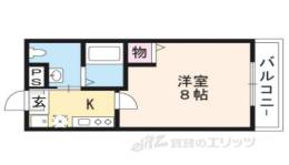 フラッティ智恵光院間取り図面