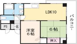 ハースイン久野部間取り図面