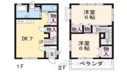 貸家間取り図面