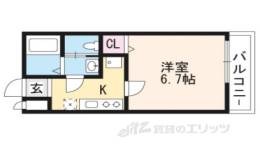グランシャリオ長岡京間取り図面
