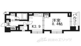 ベラジオ五条堀川間取り図面