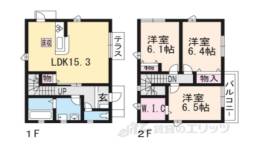 カルテット間取り図面