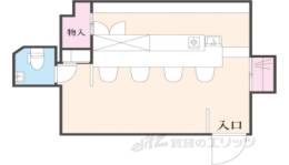 祇園シャトービル(テナント)間取り図面